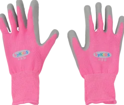 byKIDS Junior handskar stl 6-8 år - rosa