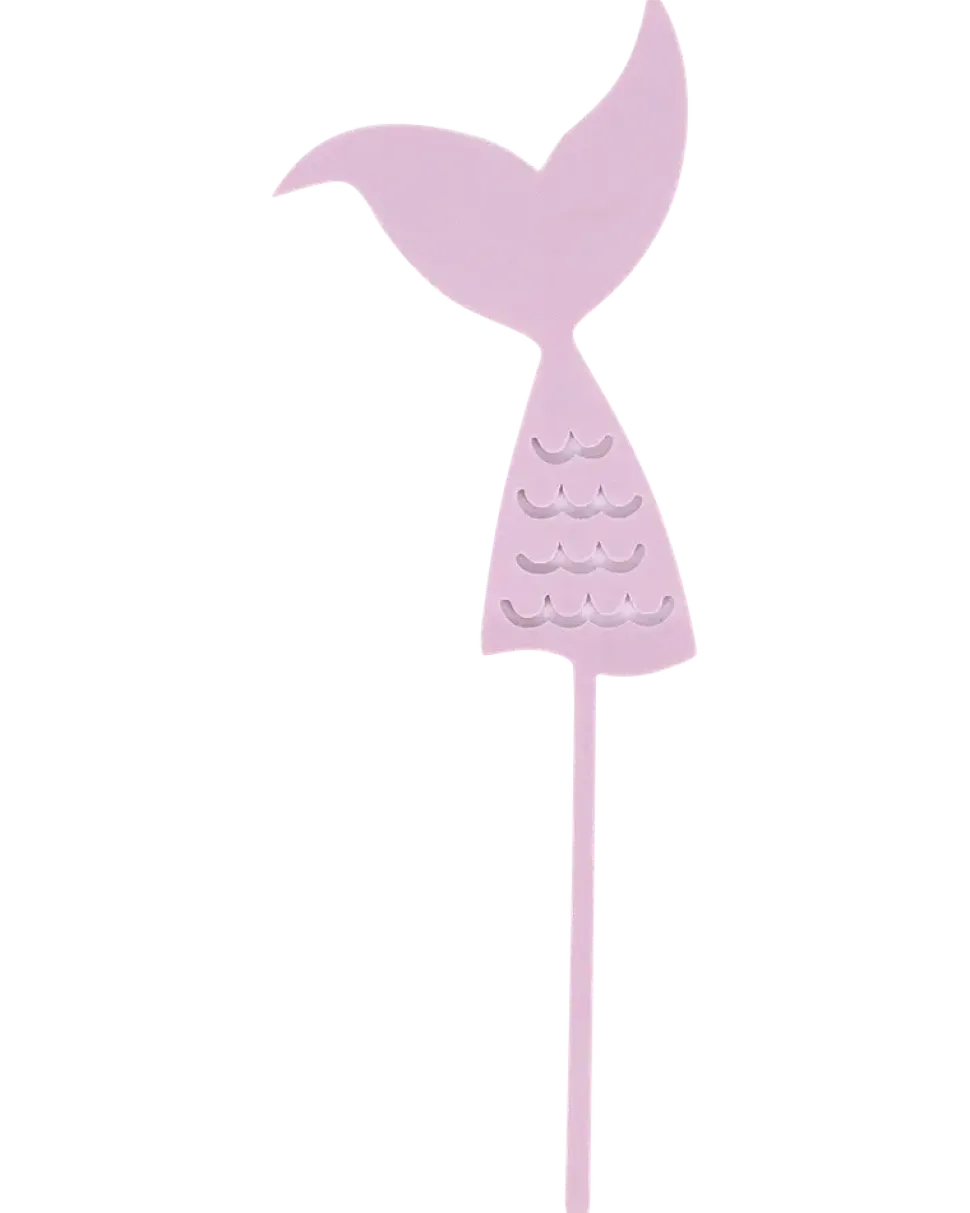 Cake topper - Sjöjungfru fena