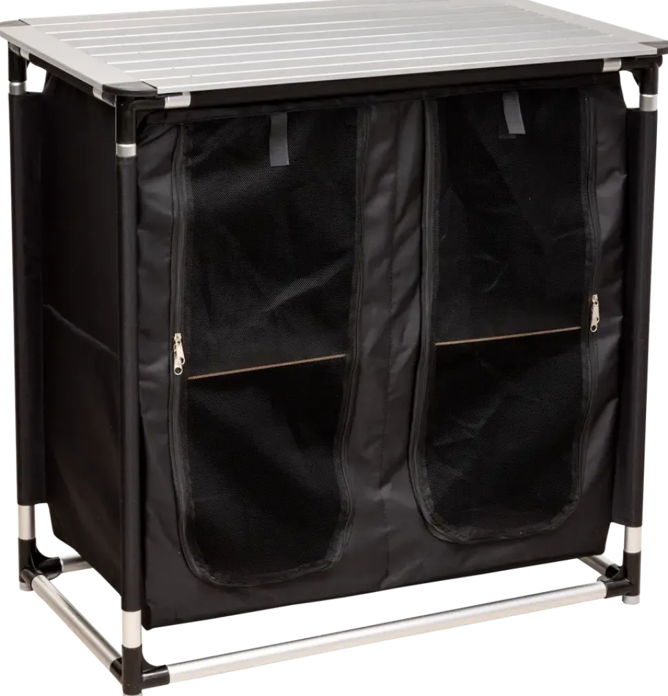 Campinggarderob dubbel 84 cm