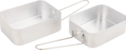 Camping kastrullset aluminium 2 delar