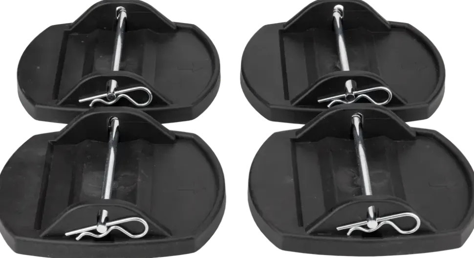 CampOut Fotplatta för stödben 4-pack