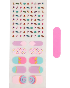 Candy Explosion Nagelklistermärken