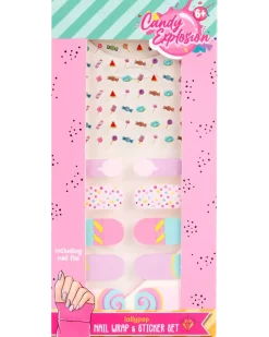Candy Explosion Nagelklistermärken