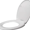 CARLSBAD Toalettsits uni med quick-release - vit