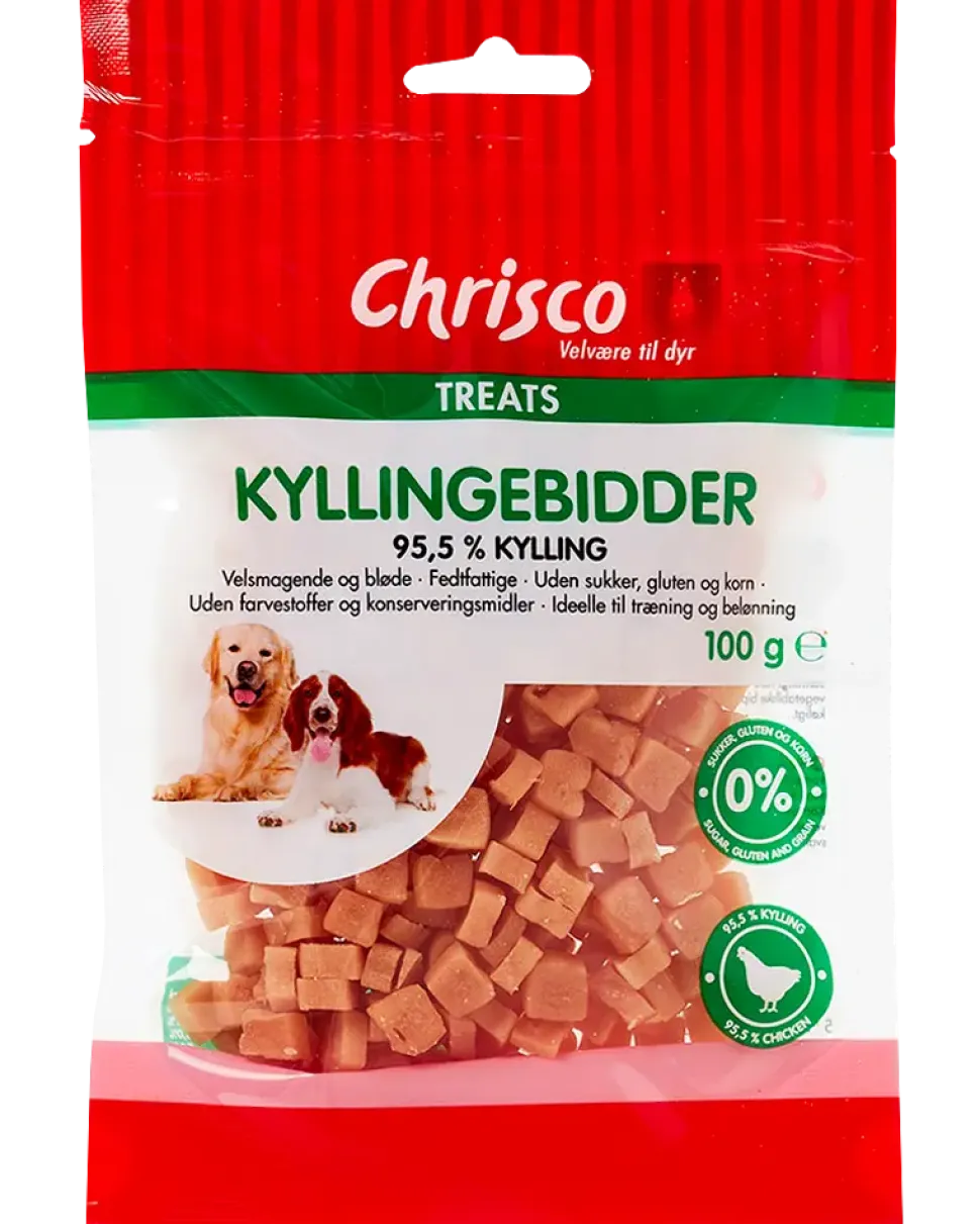 Chrisco Kycklingbitar 100 g