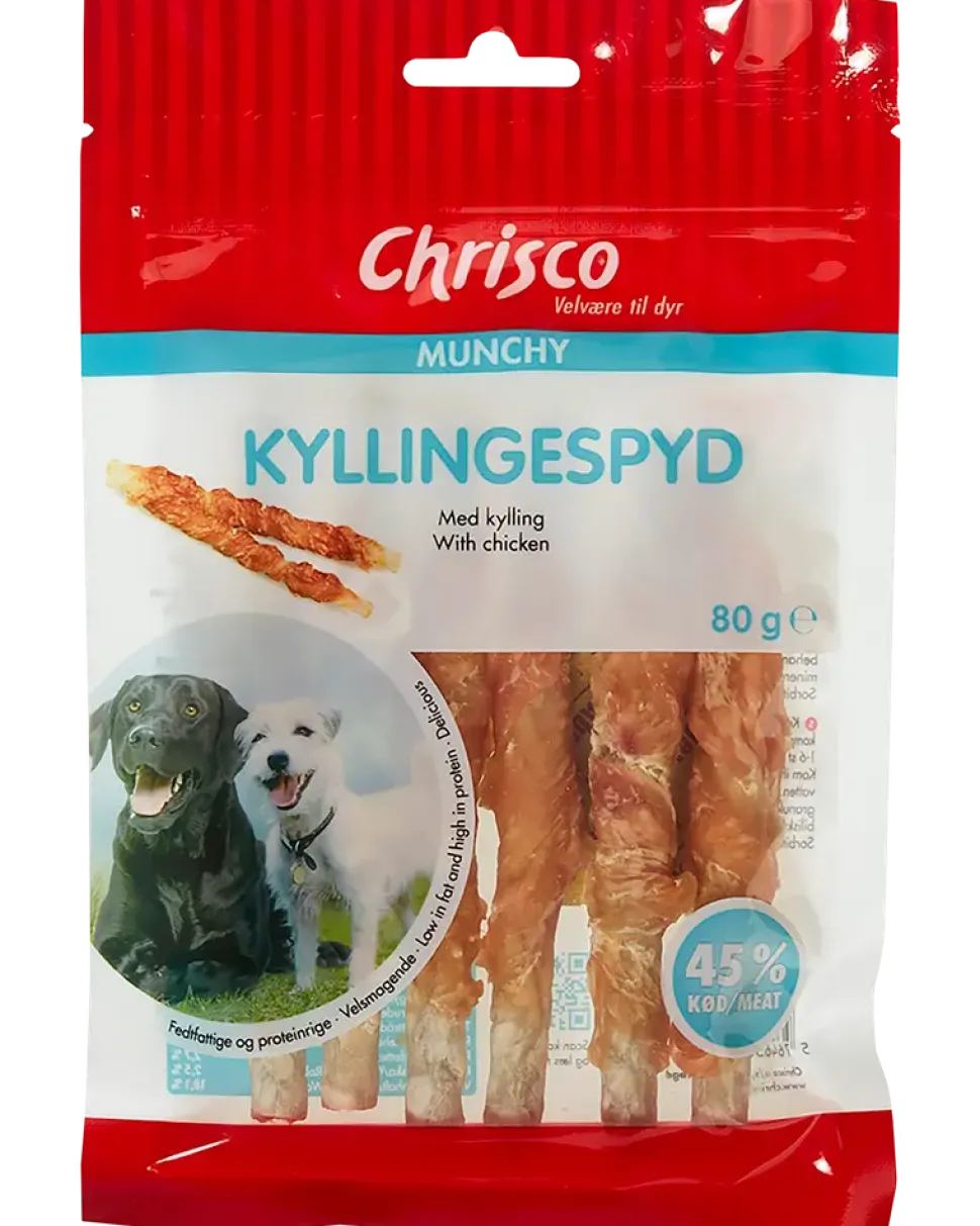 Chrisco kycklingspett 80 g