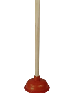 Clean Action Vaskrensare med trähandtag L. 42 cm
