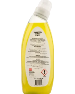 Clean Action WC Rens 750 ml - Citrus