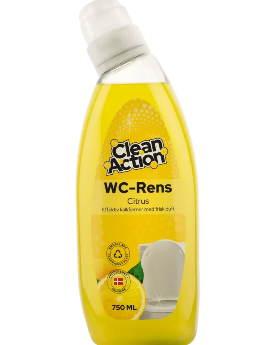 Clean Action WC Rens 750 ml - Citrus