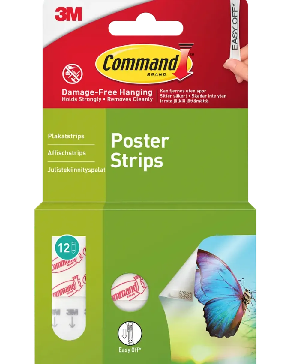 Command™ Affischstrips