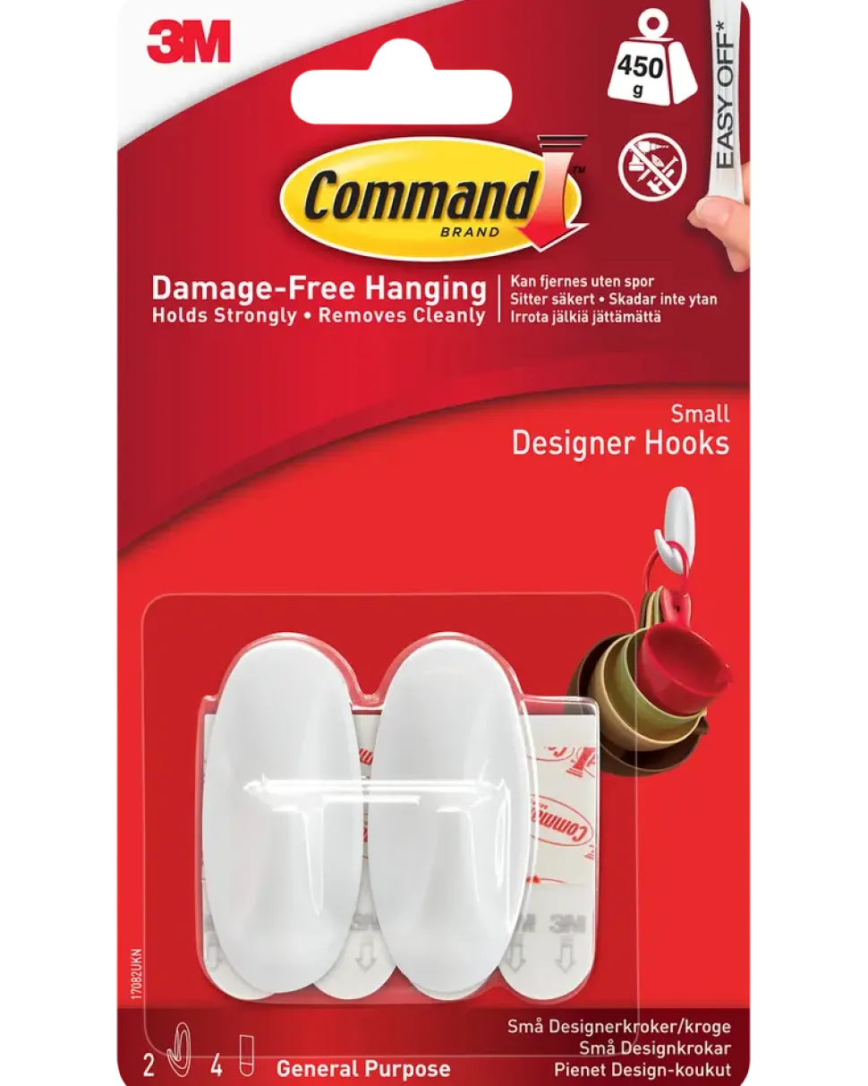 Command™ Designkrok 2-pack – Små
