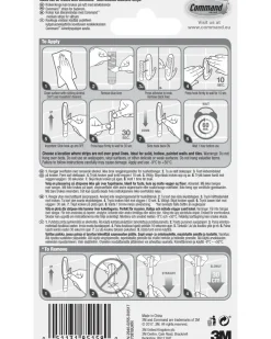 Command™ Designkrok våtrum - Medium 2-pack