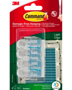 Command™ Light Clips för utomhusbruk