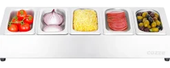 Cozze Topping station