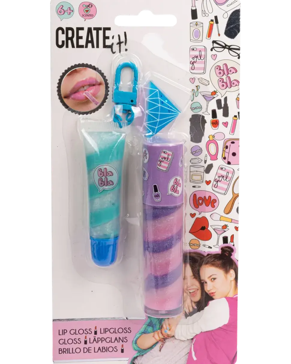 CREATEit Lip Gloss 2 st. - olika varianter