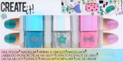 Create It! Nagellack - set med 3 metallicfärger
