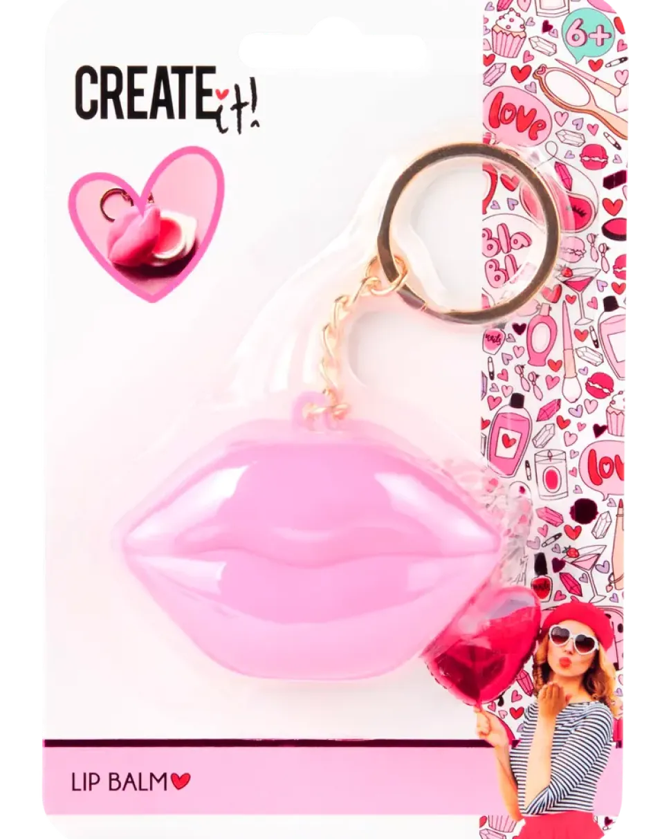 Create It! Nyckelring med läppbalsam
