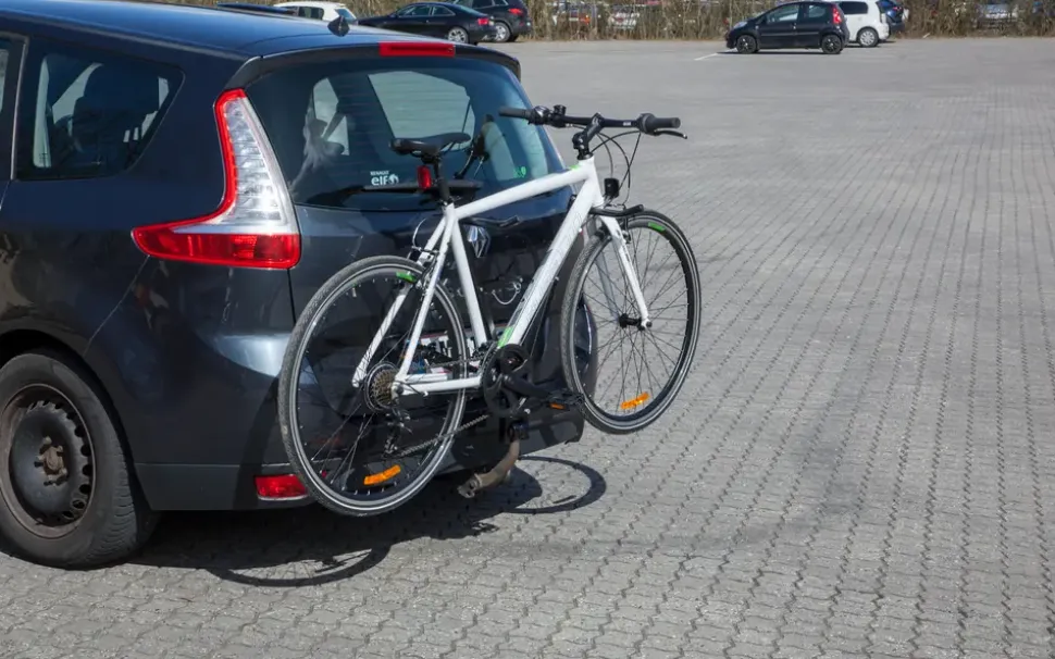 Cykelhållare saxmodell