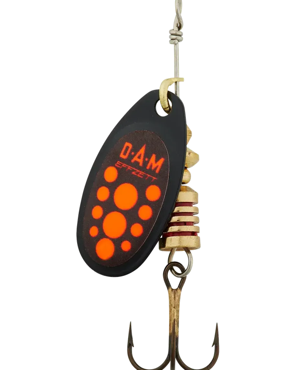 D.A.M. spinnare nr 2 4 g Black/Red