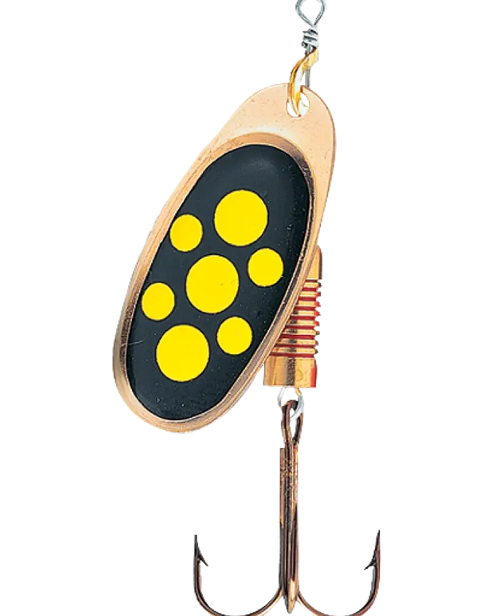 D.A.M. spinnare nr 3 6 g Black/Yellow