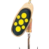 D.A.M. spinnare nr 4 10 g Black/Yellow