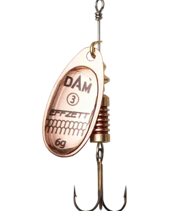 D.A.M. spinnare nr 3 6 g Copper