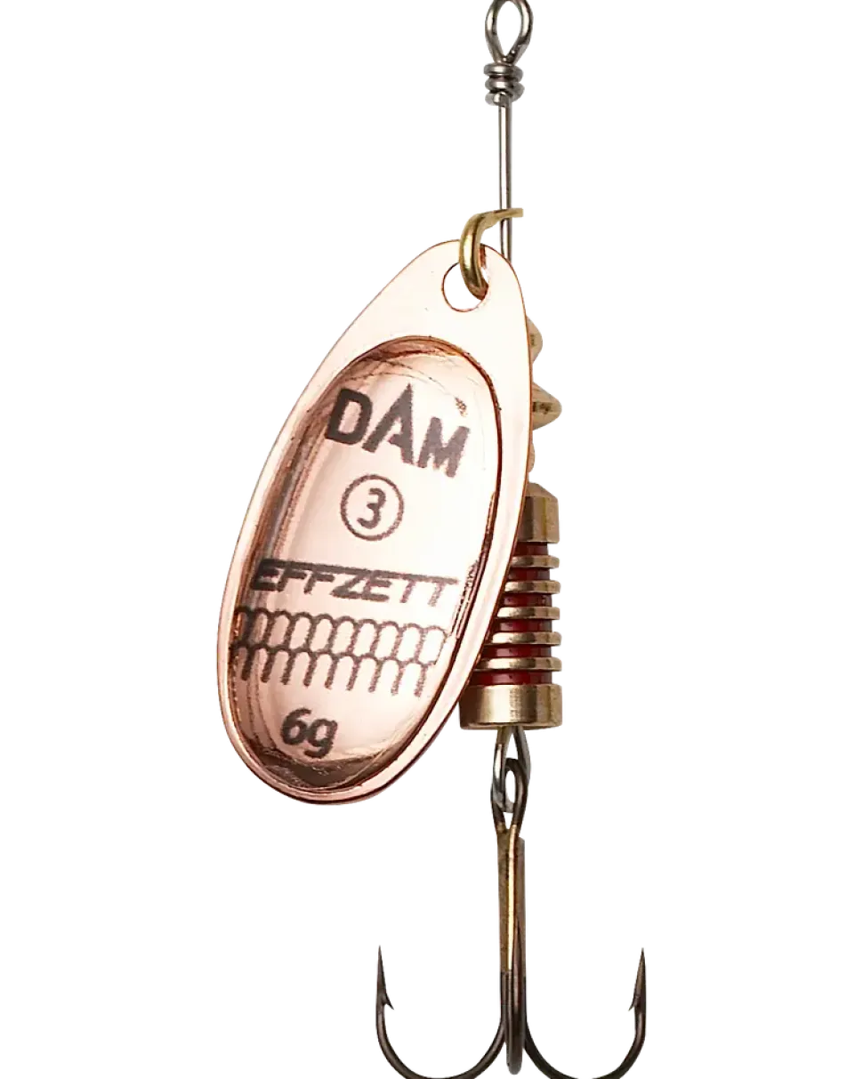 D.A.M. spinnare nr 3 6 g Copper