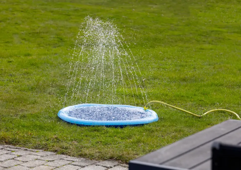 DanPet Hundpool med vattensprinkler