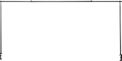Dekorationsstativ 130-250 cm