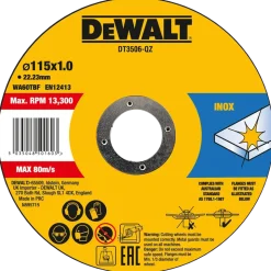 Dewalt kapskiva 115 mm 10-pack