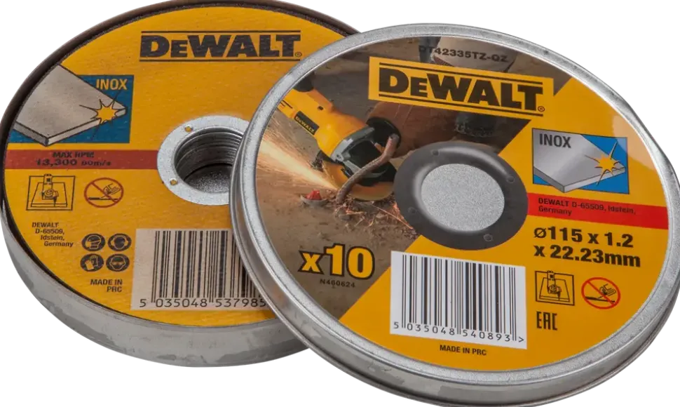 Dewalt kapskiva 125 mm 10 st