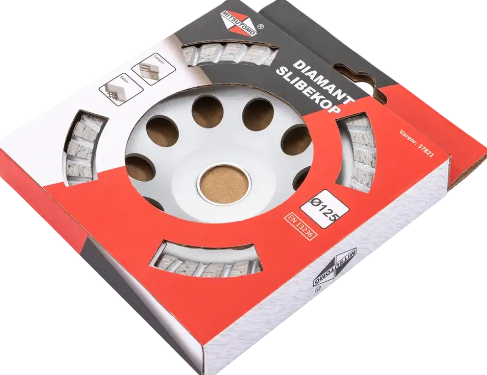 Diamantslipkopp 125 mm