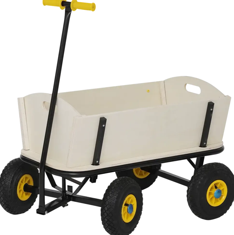 Dragvagn träflak