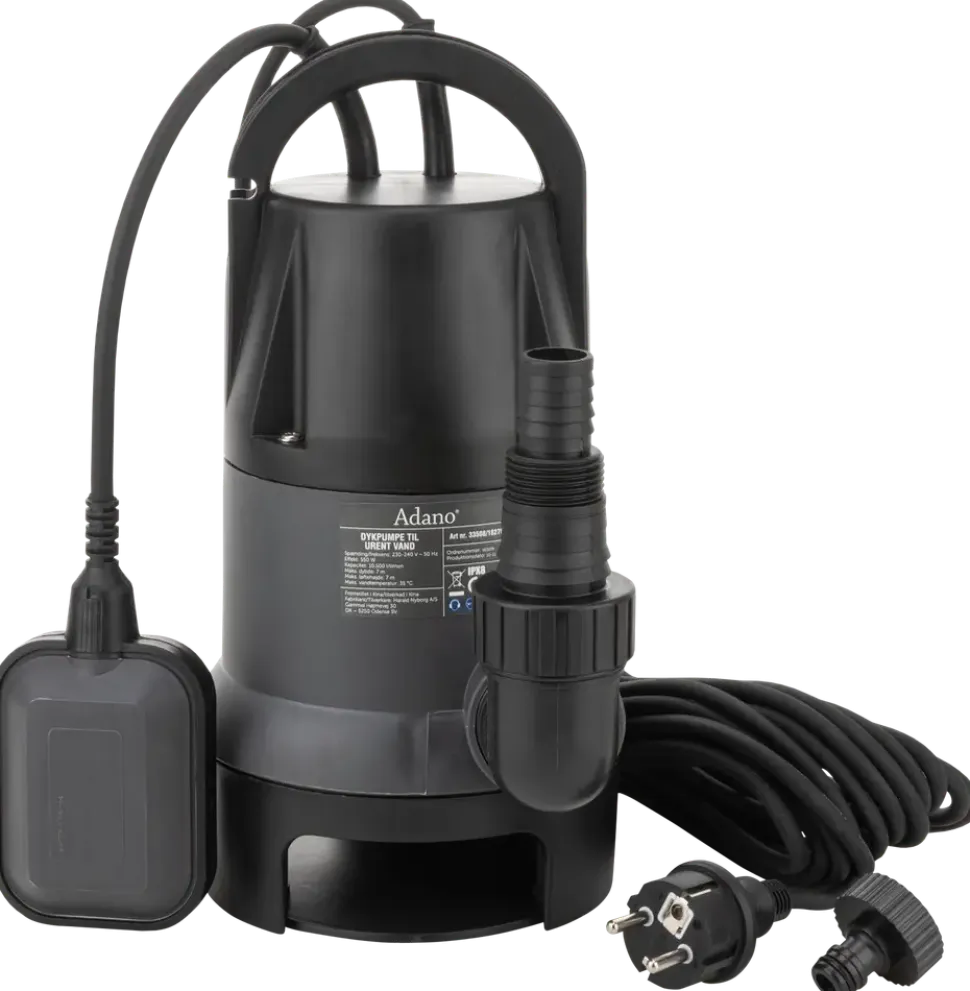 Dränkbar pump 550 W plast