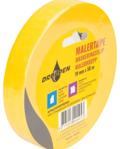 DROPPEN Målartejp 50 m - 19 mm