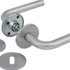 Dörrhandtag L-form rostfritt stål - 19 mm