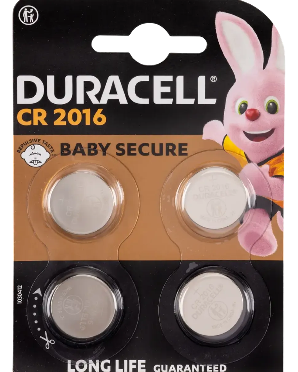 Duracell CR2016 4-pack