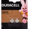 Duracell LR43 2-pack