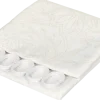 Duschdraperi 140 x 200 cm - Vit/sand