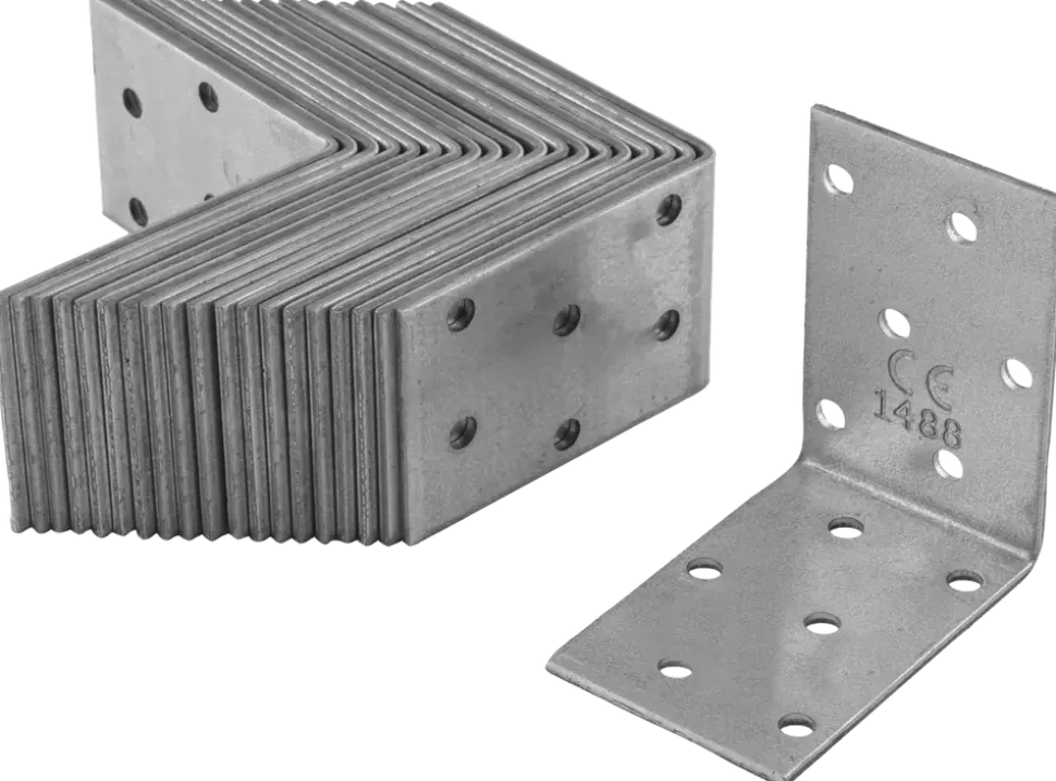 DXstrong Vinkelbeslag 60 x 60 x 40 mm - 20 st.