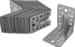 DXstrong Vinkelfäste med ribba 90 x 90 x 65 mm - 20 st.