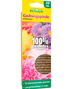 ECOstyle Gödningspinnar blommor 30-pack
