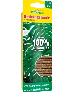 ECOstyle Gödningspinnar för krukväxter 30-pack