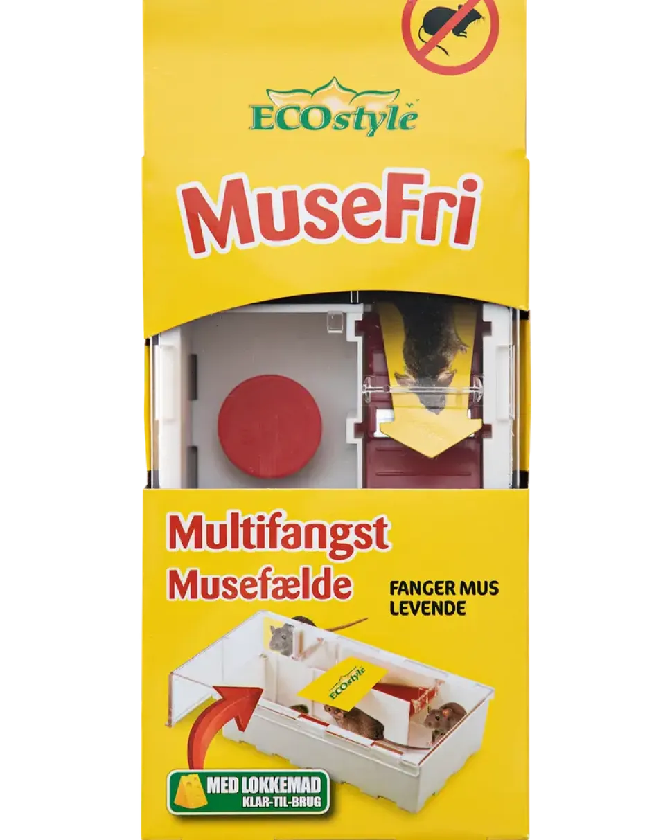 ECOstyle MouseFree Musfälla Multifångst