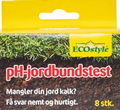 ECOstyle pH jordtest 8-pack
