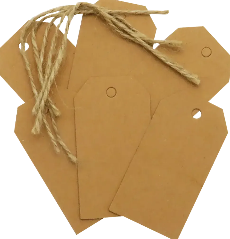 Etikett för paket natur 10 ST