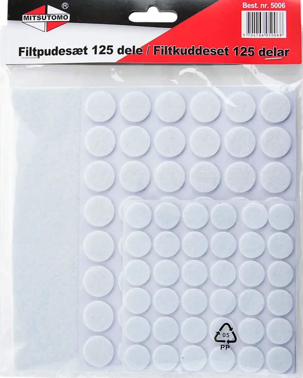 Filttassar 125 delar