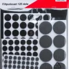 Filttassar 125 delar svart