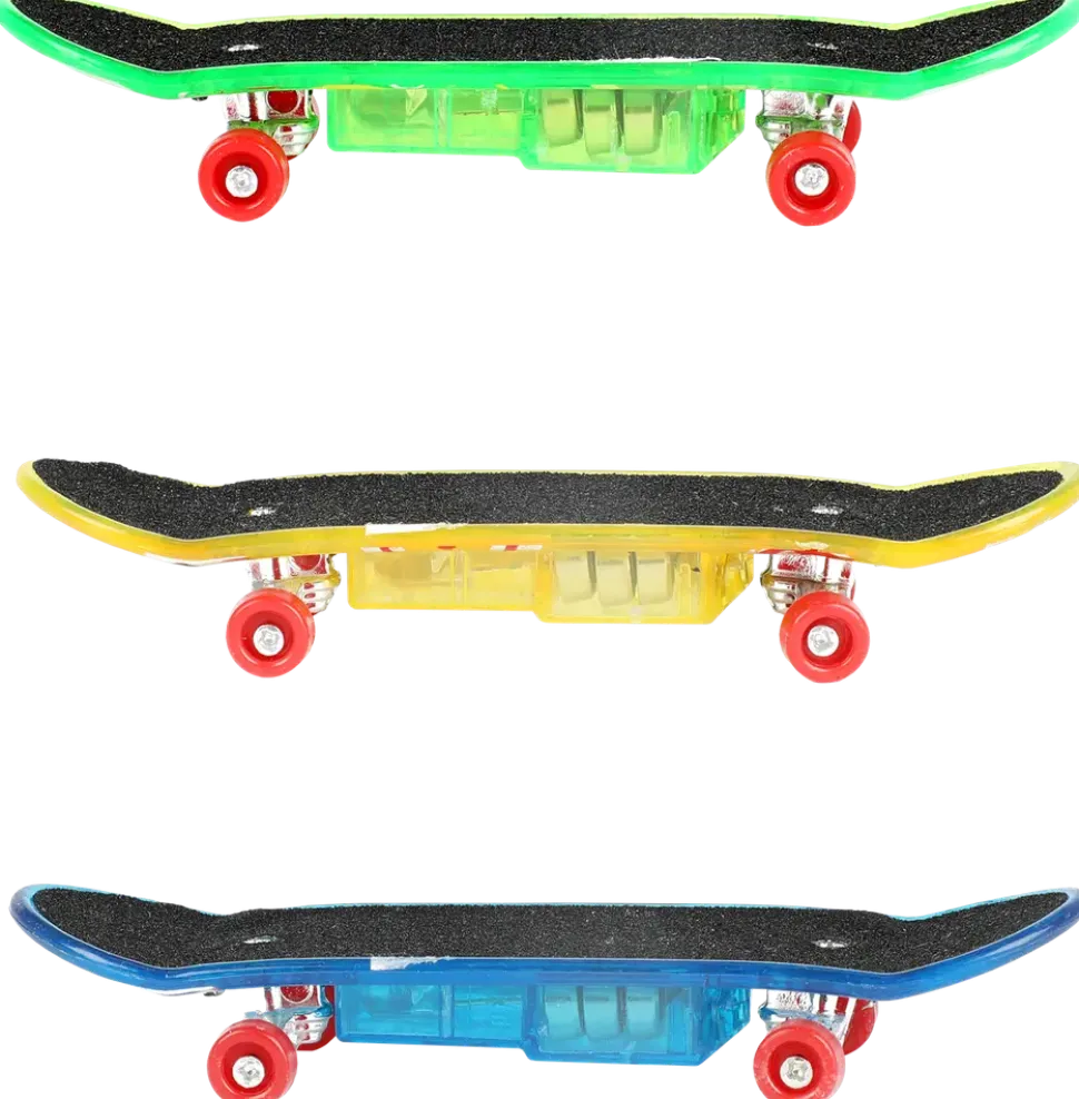 Finger skateboard med ljus