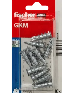 Fischer Gips plugg metall GKM K 10 st.